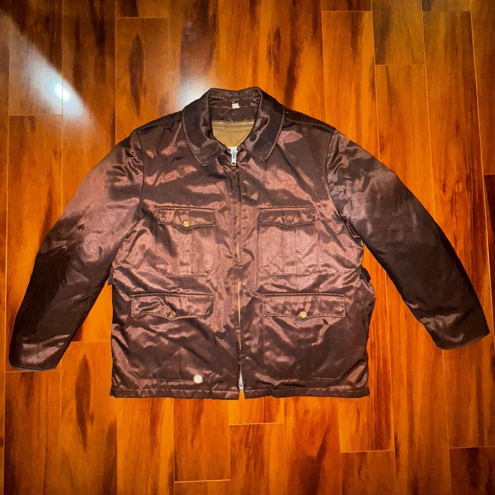 Vintage Blauer USA Duty Jacket 48R 4 Pocket Police Workwear w/ Liner Tactical
